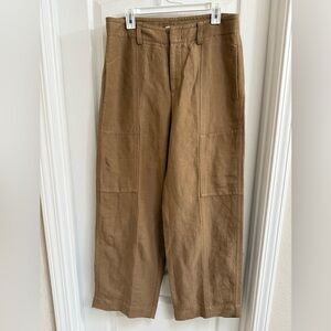Vince Linen Wide Leg Pant